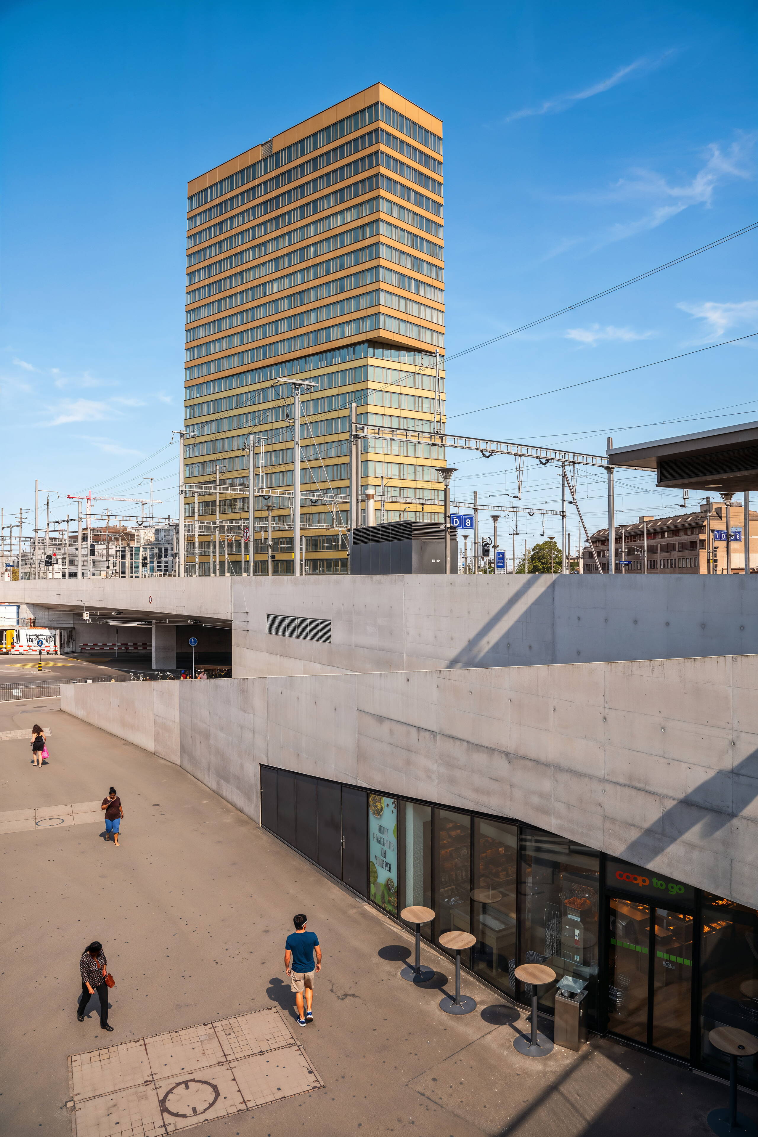 Riedtower - Zürich Oerlikon, Bahnhof, Andreasturm Riedtower - Zürich Oerlikon, Bahnhof, Andreasturm